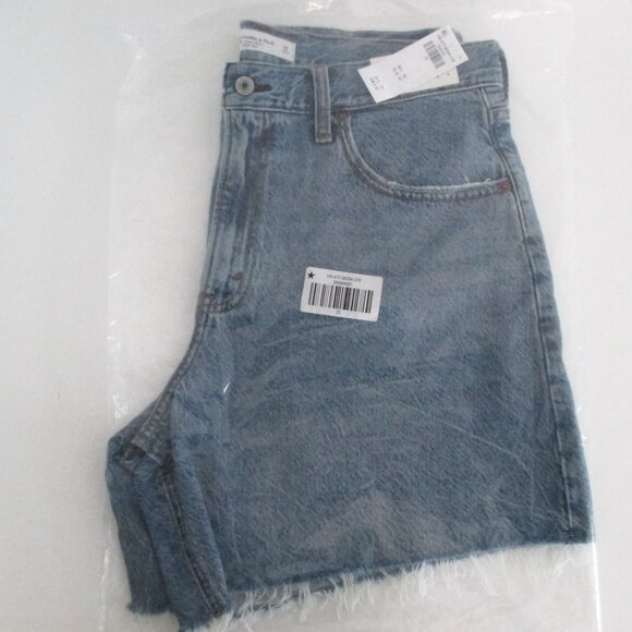 Abercrombie & Fitch The Loose Shorts High Rise Size 31 NWT - Picture 7 of 7